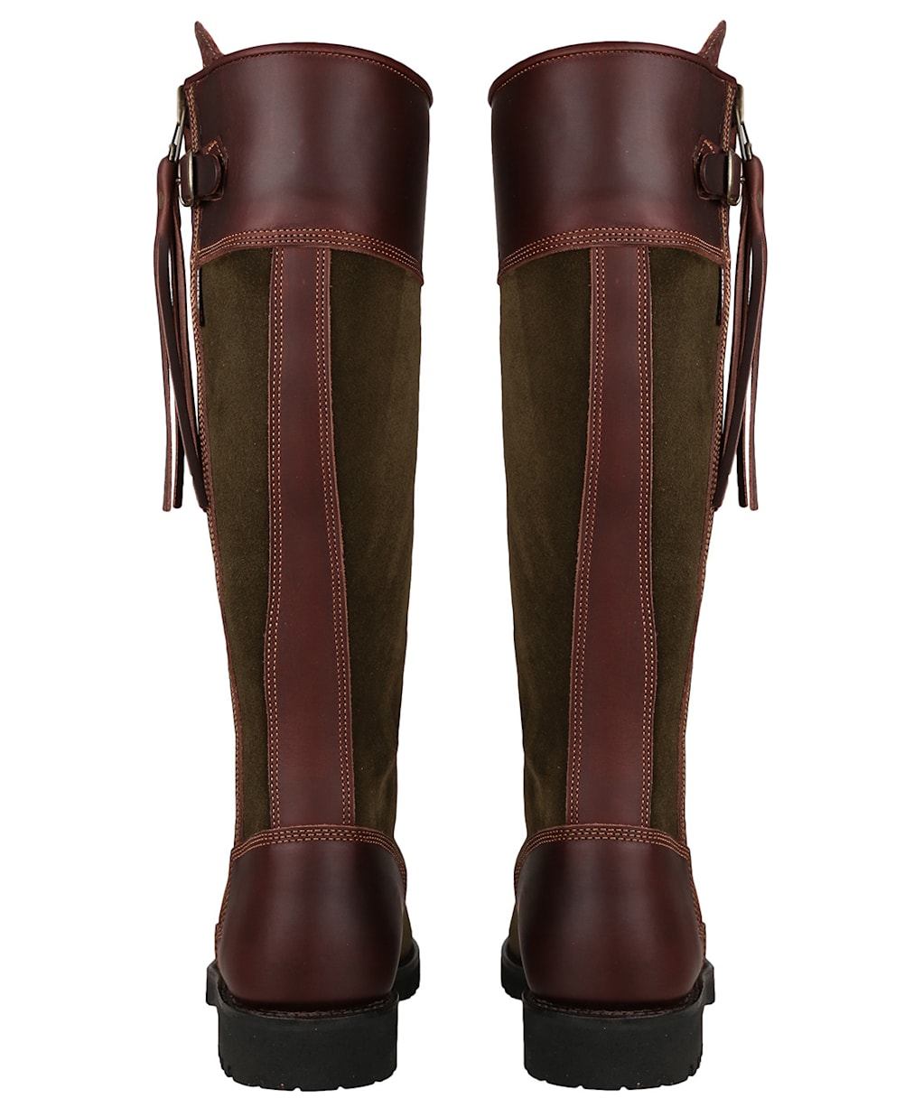 Women’s Penelope Chilvers Inclement Long Tassel Boots - Seaweed / Conker