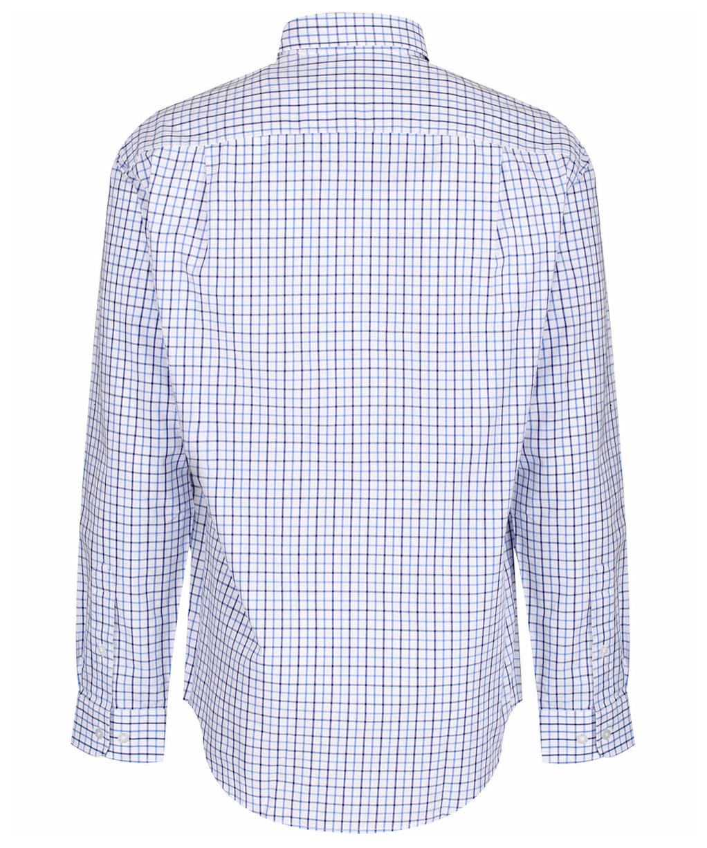 Men’s R.M. Williams Collins Shirt - Pale Blue / Navy / White