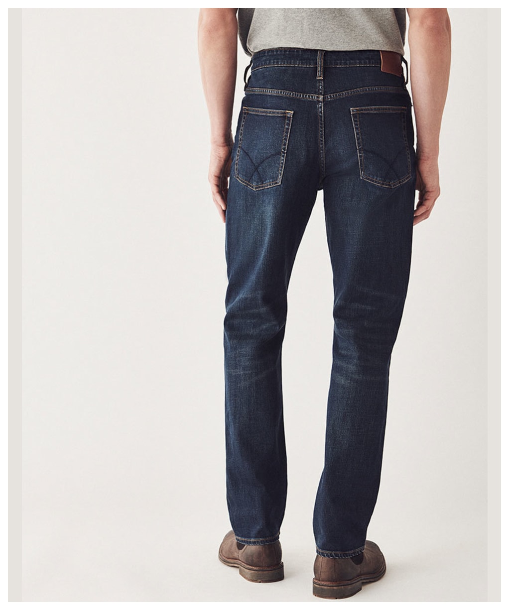 Men’s Crew Clothing Parker Straight Jeans - Dark Vintage