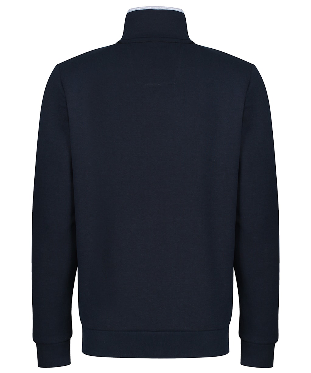 Men’s Crew Clothing Classic Half Zip Sweatshirt - Navy