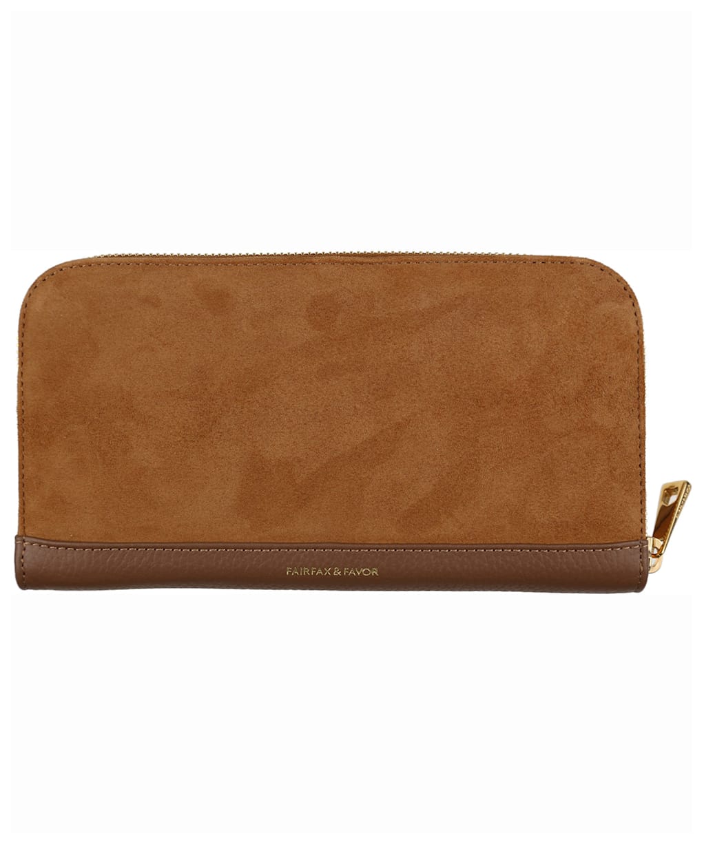 Women’s Fairfax & Favor Salisbury Leather Purse - Tan
