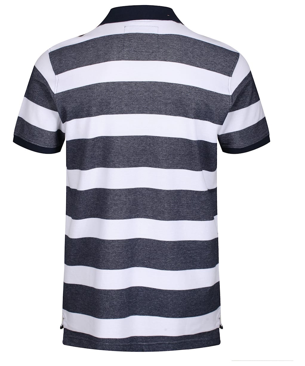 Men’s Crew Clothing Oxford Polo Shirt - Navy / White