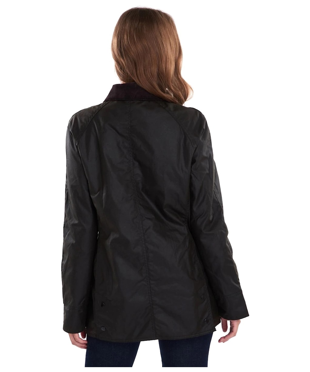 Women's Barbour Classic Beadnell Wax Jacket - Olive