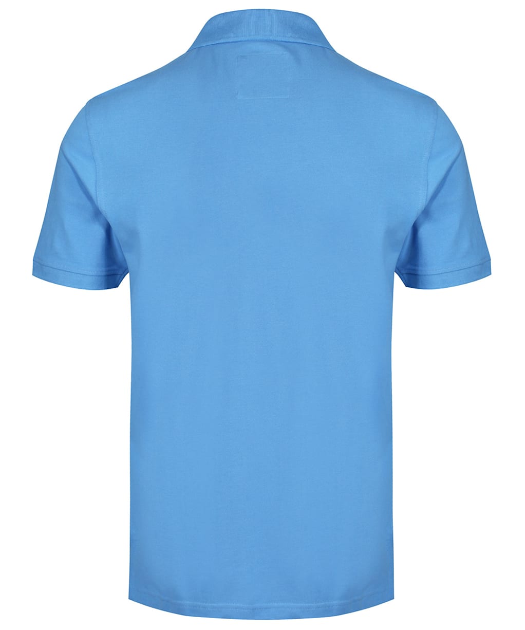 Men's Crew Clothing Classic Pique Polo Shirt - Sky