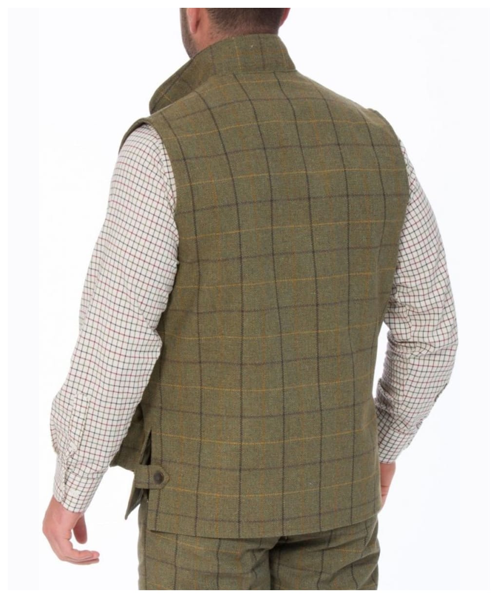 Men's Alan Paine Rutland Waistcoat - Dark Moss