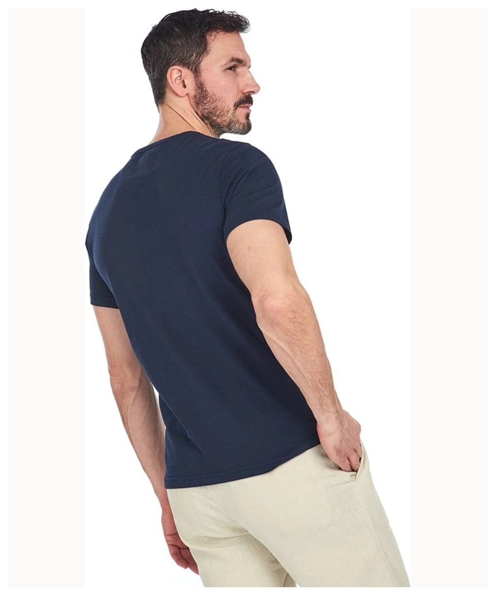 Men's Barbour Aboyne Tee - New Navy