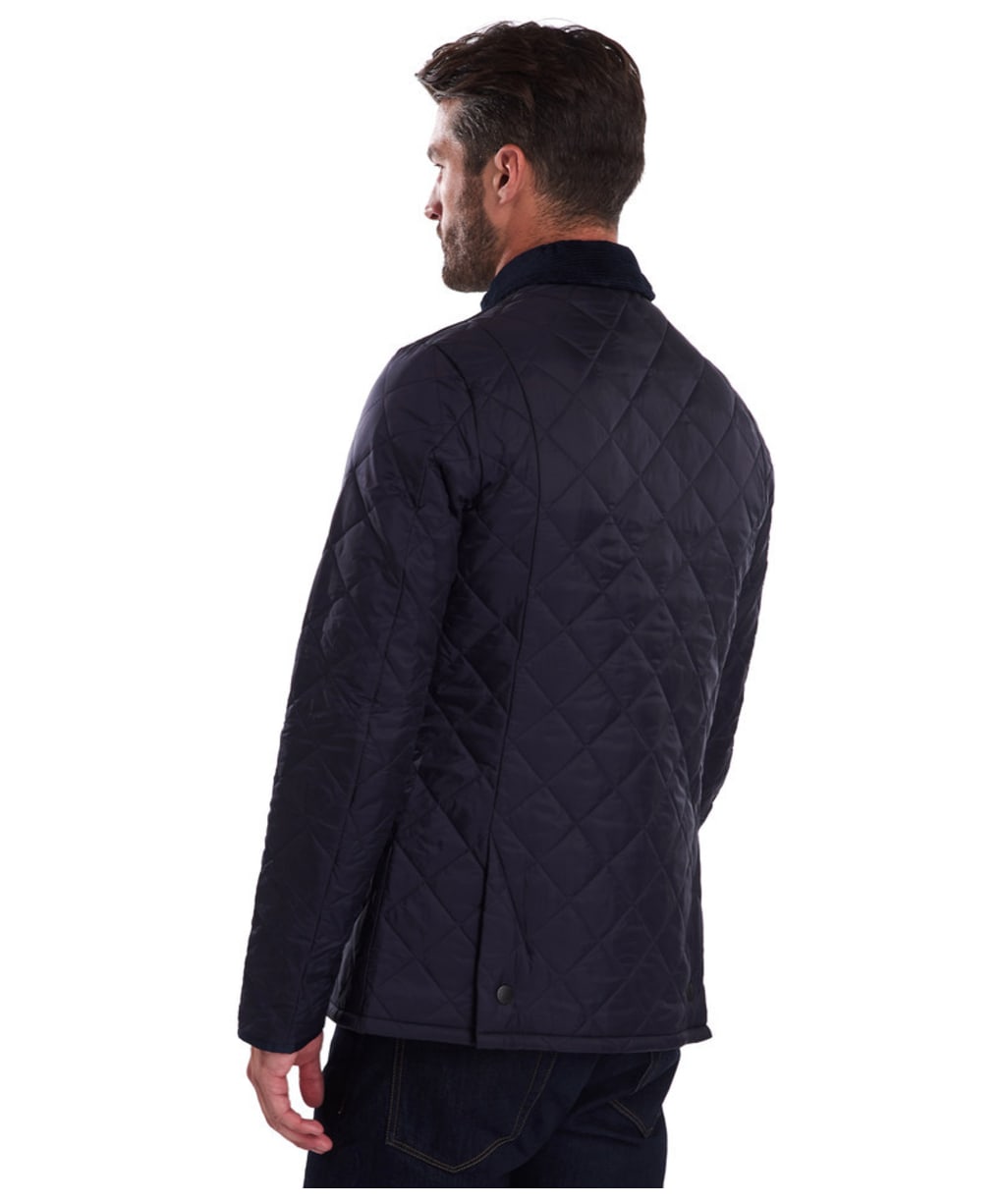 Men's Barbour Heritage Liddesdale Quilted Jacket - Navy
