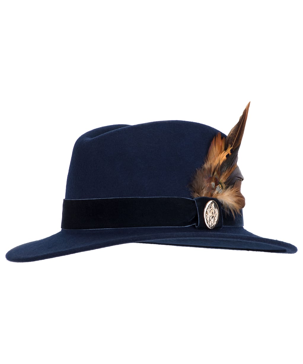 Women’s Hicks & Brown The Chelsworth Fedora - Navy