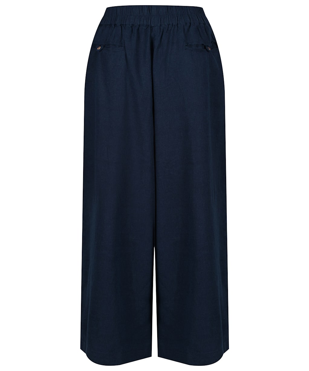 Women's Lily & Me Chamomile Cropped Trousers - Navy