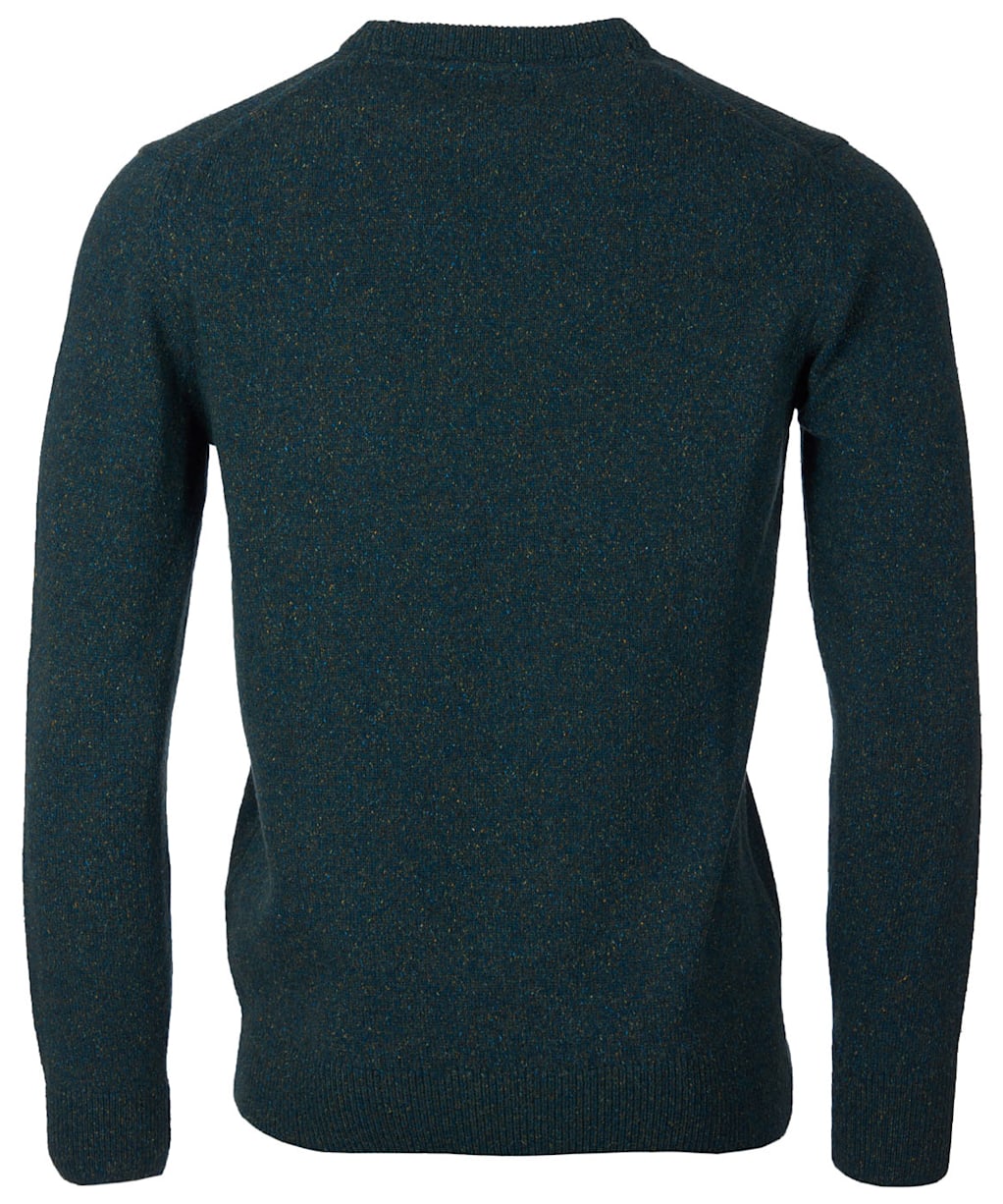 Men's Barbour Tisbury Crew Neck Sweater - Dark Aqua