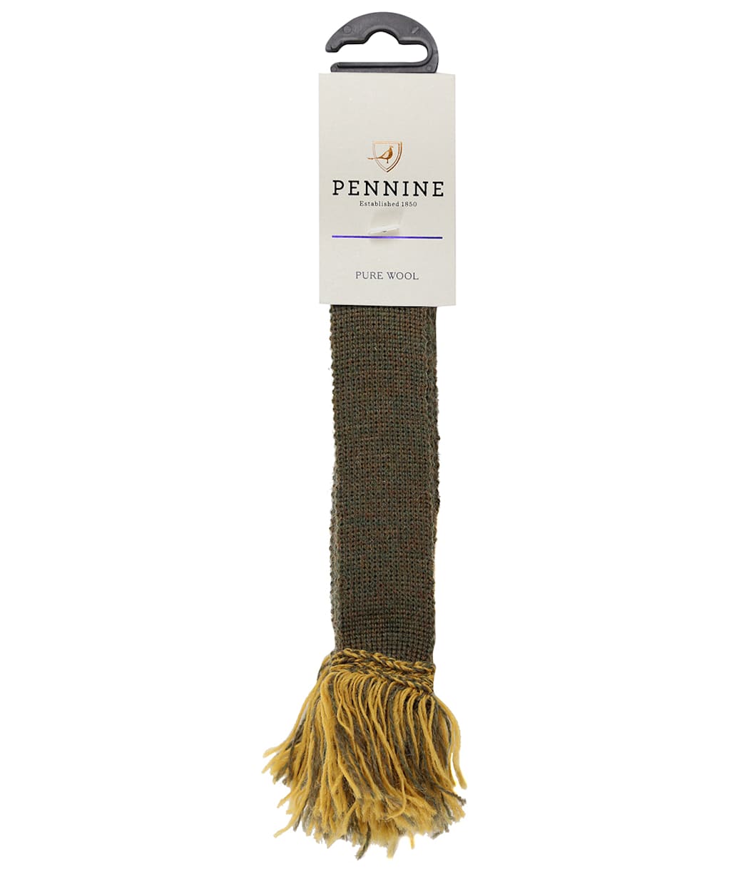 Pennine Contrast Garter - Greenacre / Pollen