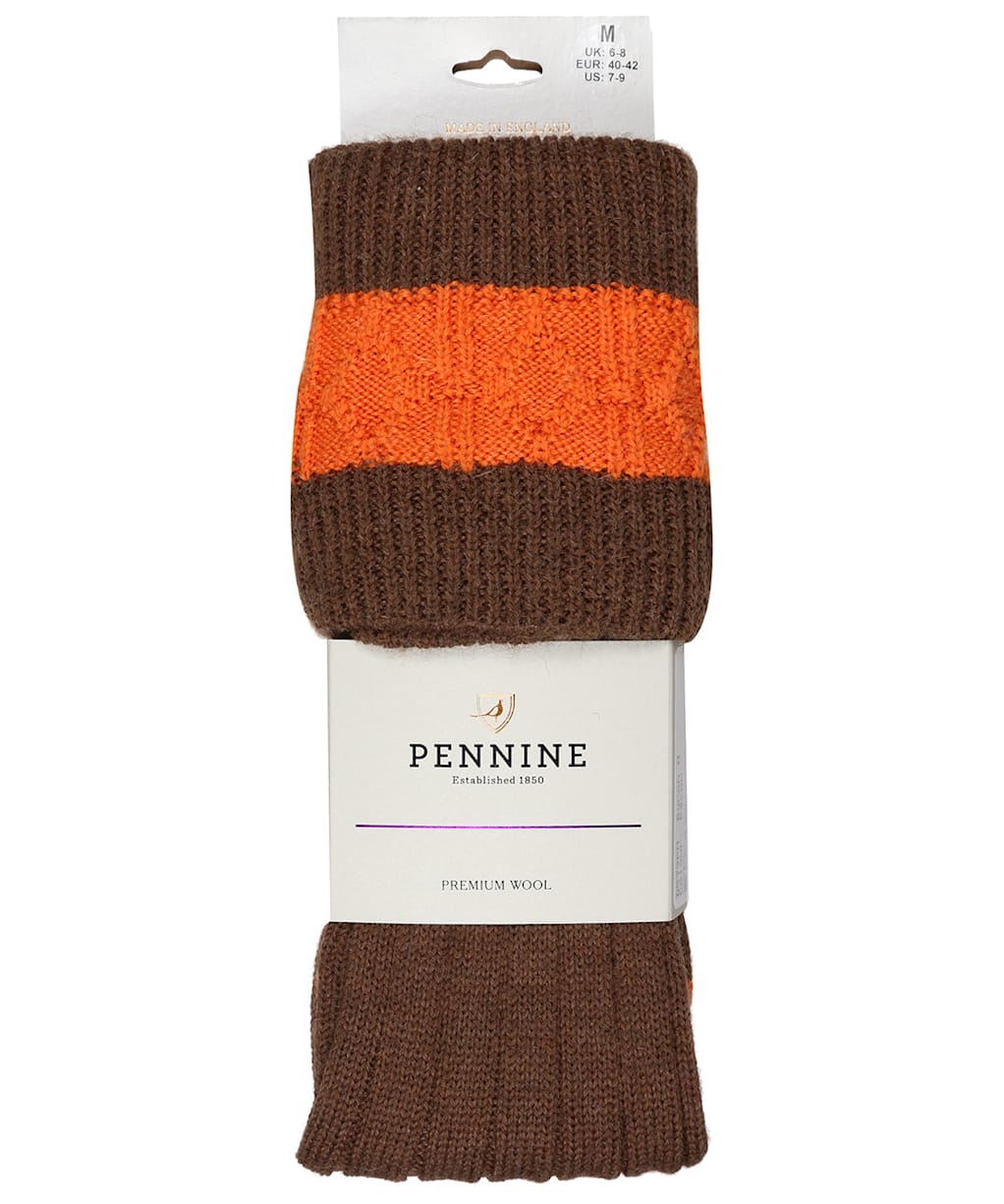 Pennine Byron Socks - PECAN