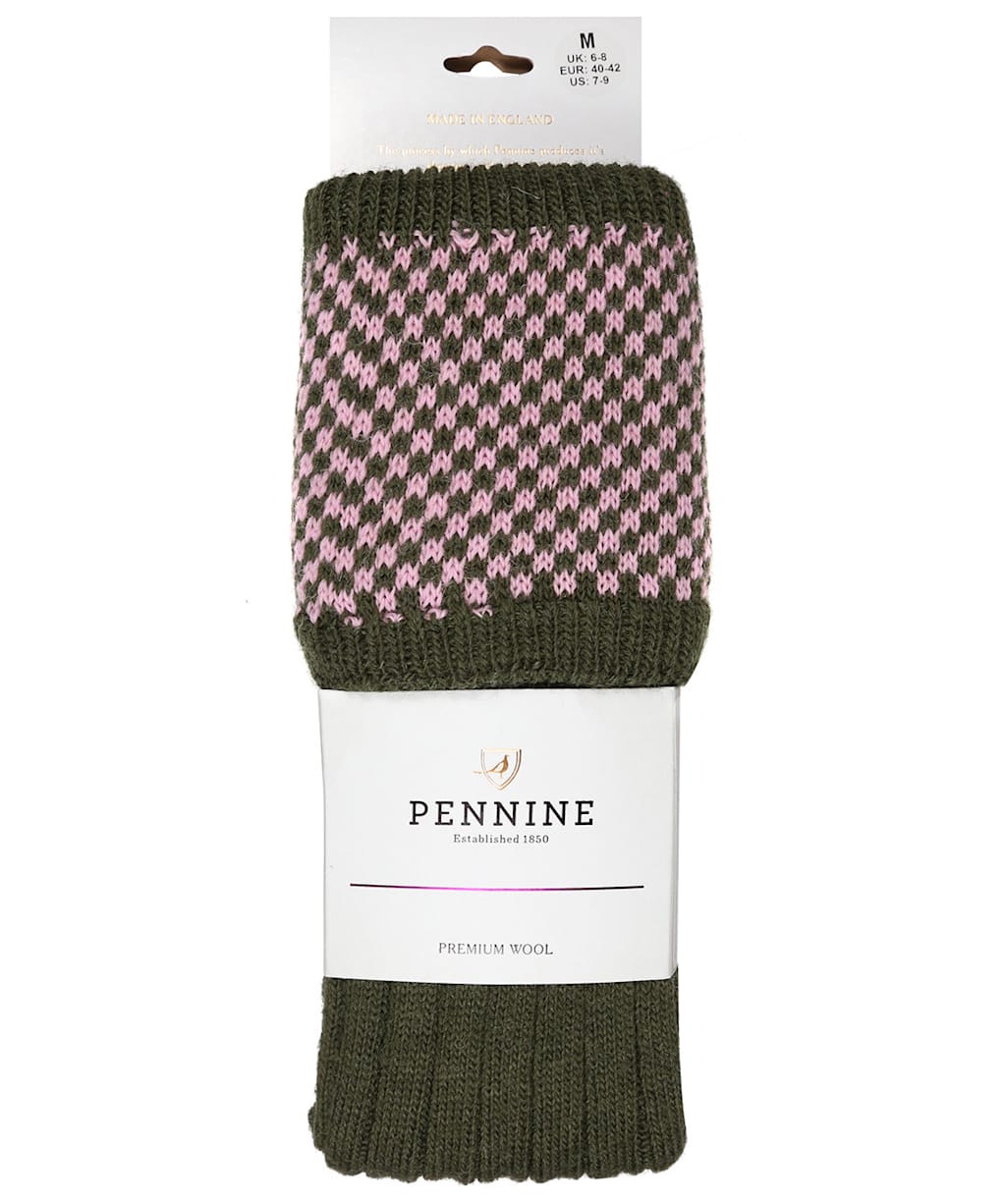 Men's Pennine Penrith Shooting Socks - Pink