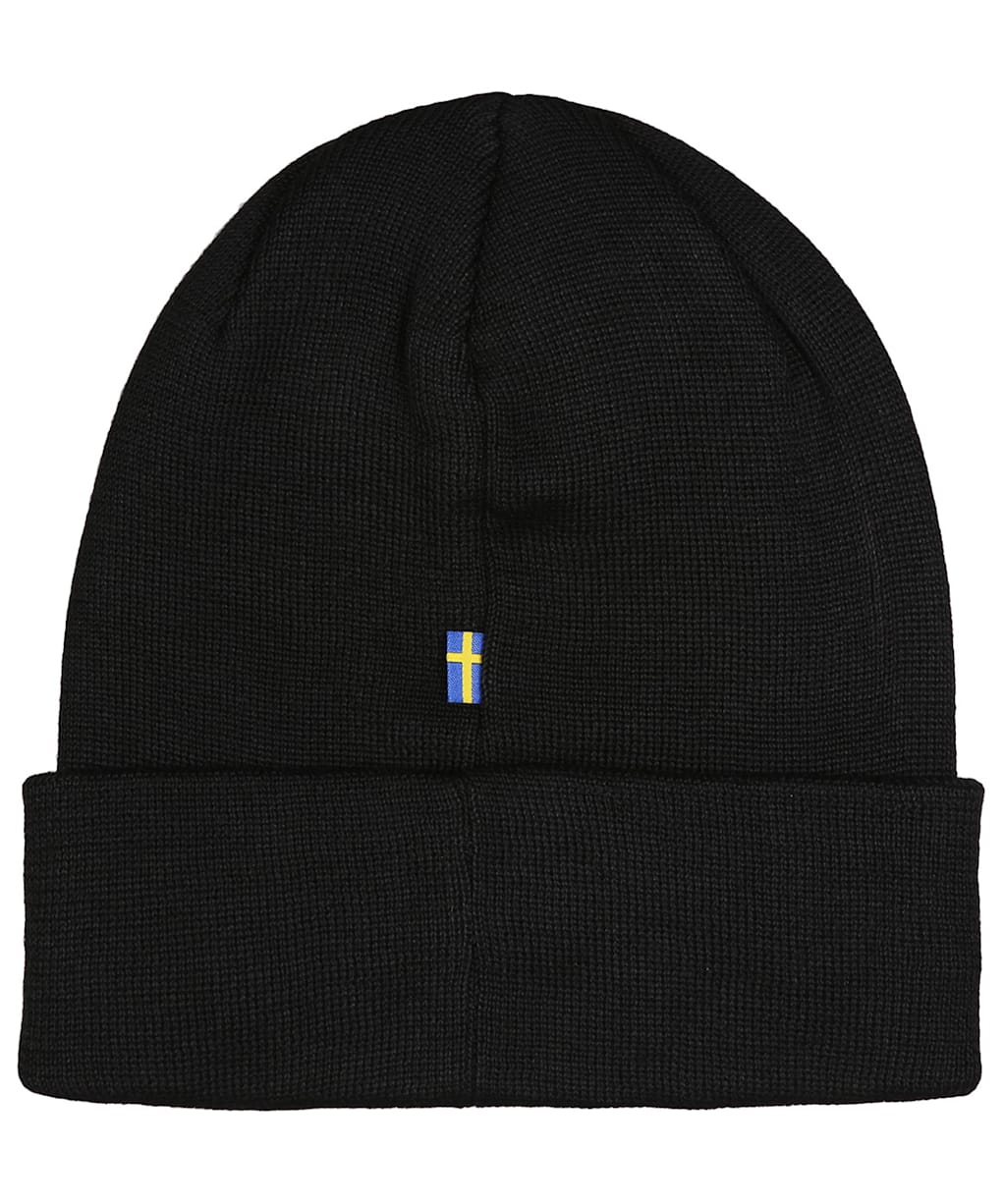 Men’s Fjallraven Vardag Classic Beanie Hat - Black