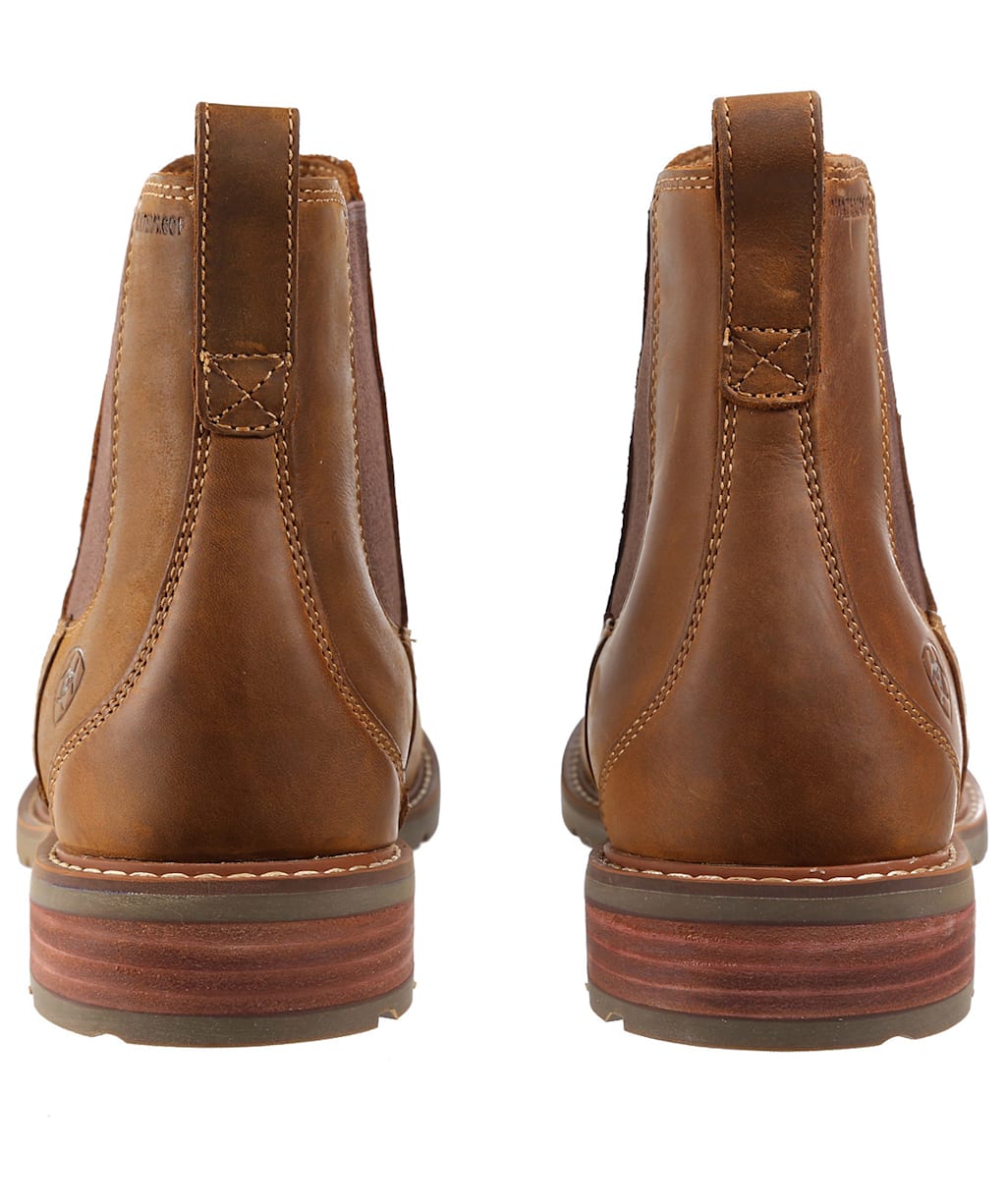 Men's Ariat Wexford H2o Waterproof Boots - Weathered Brown