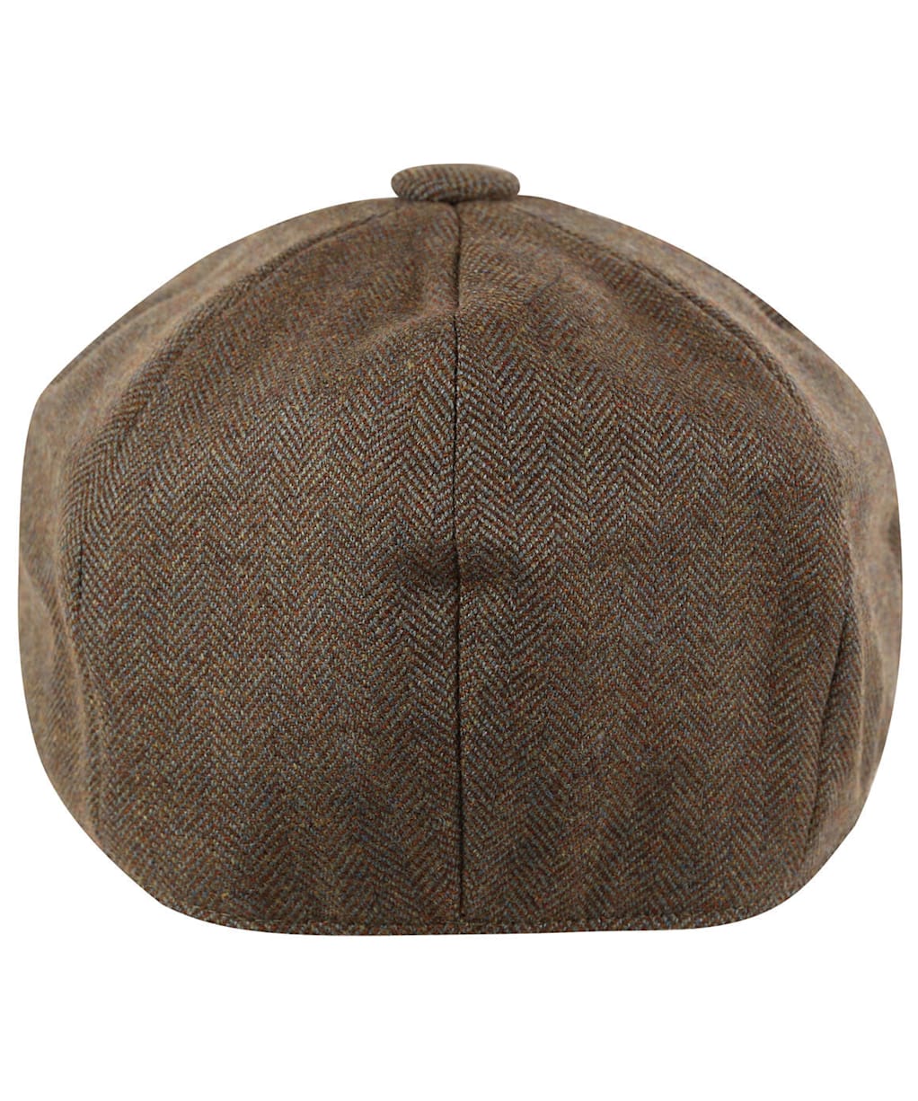 Women's Schöffel Newsboy Cap - Loden Green Herringbone Tweed