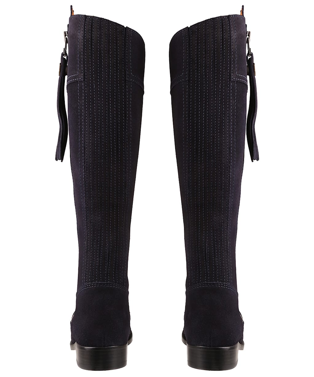 Women's Fairfax & Favor Sporting Fit Regina Boots - Navy Suede