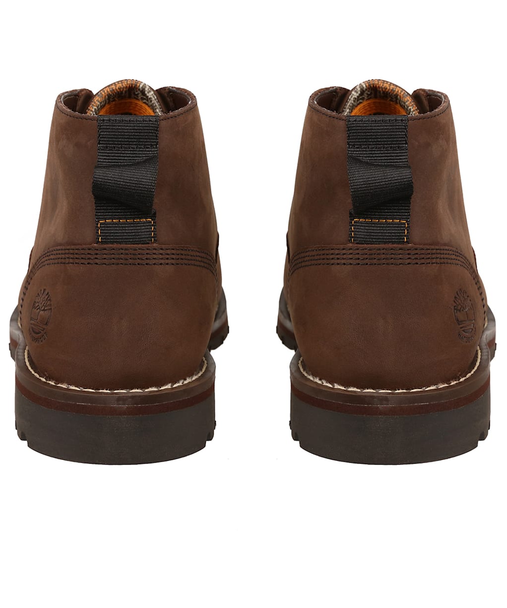 Men’s Timberland Larchmont II Waterproof Chukka Boots - Dark Brown Full-Grain