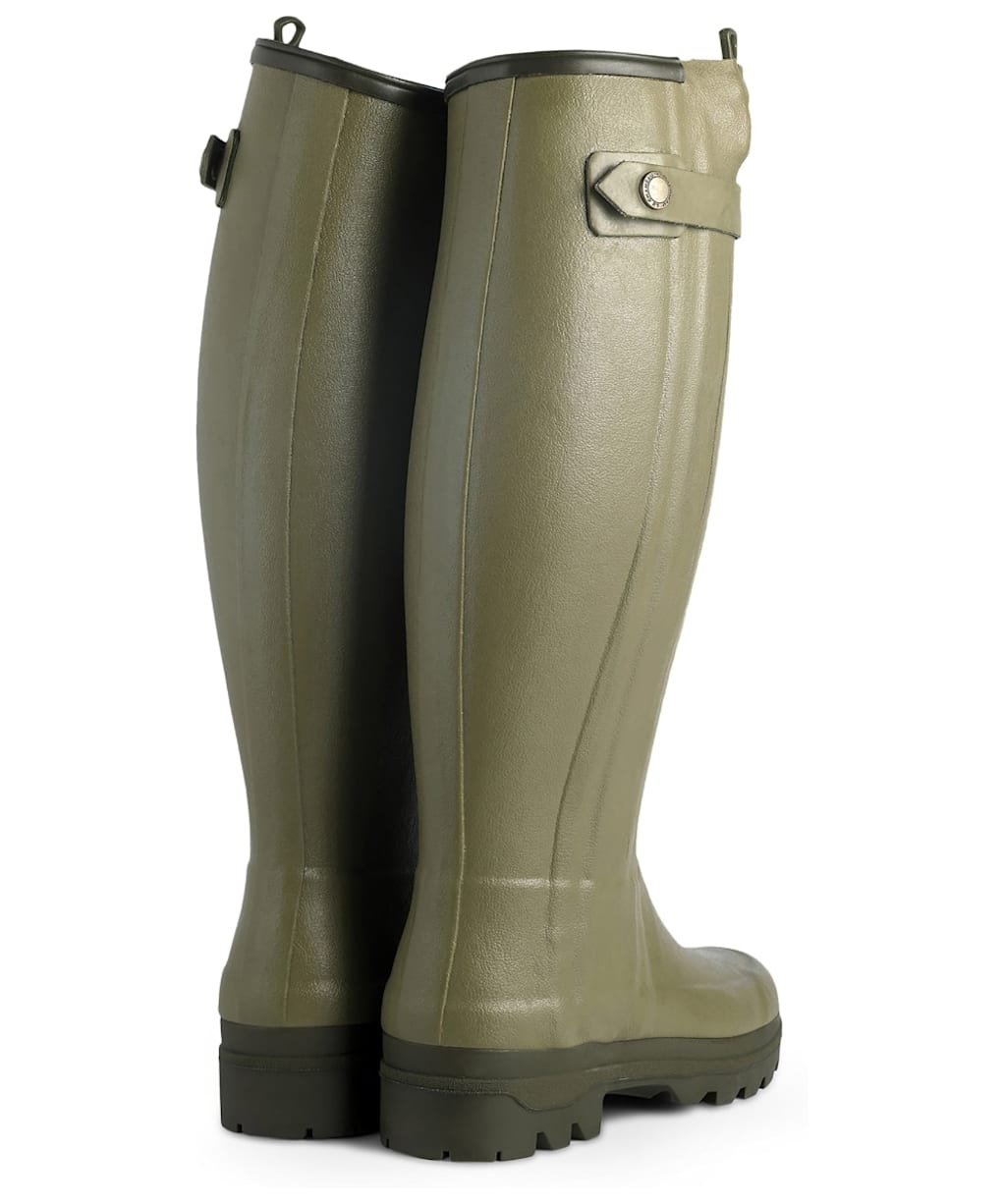 Women’s Le Chameau Chasseur Neoprene Lined Wellington Boots - Vert Vierzon