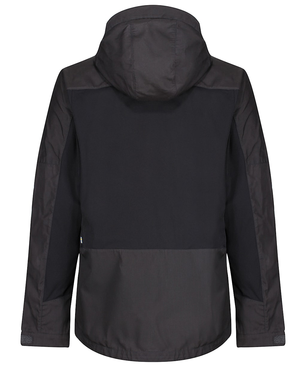 Men’s Fjallraven Abisko Lite Trekking Jacket - Dark Grey / Black