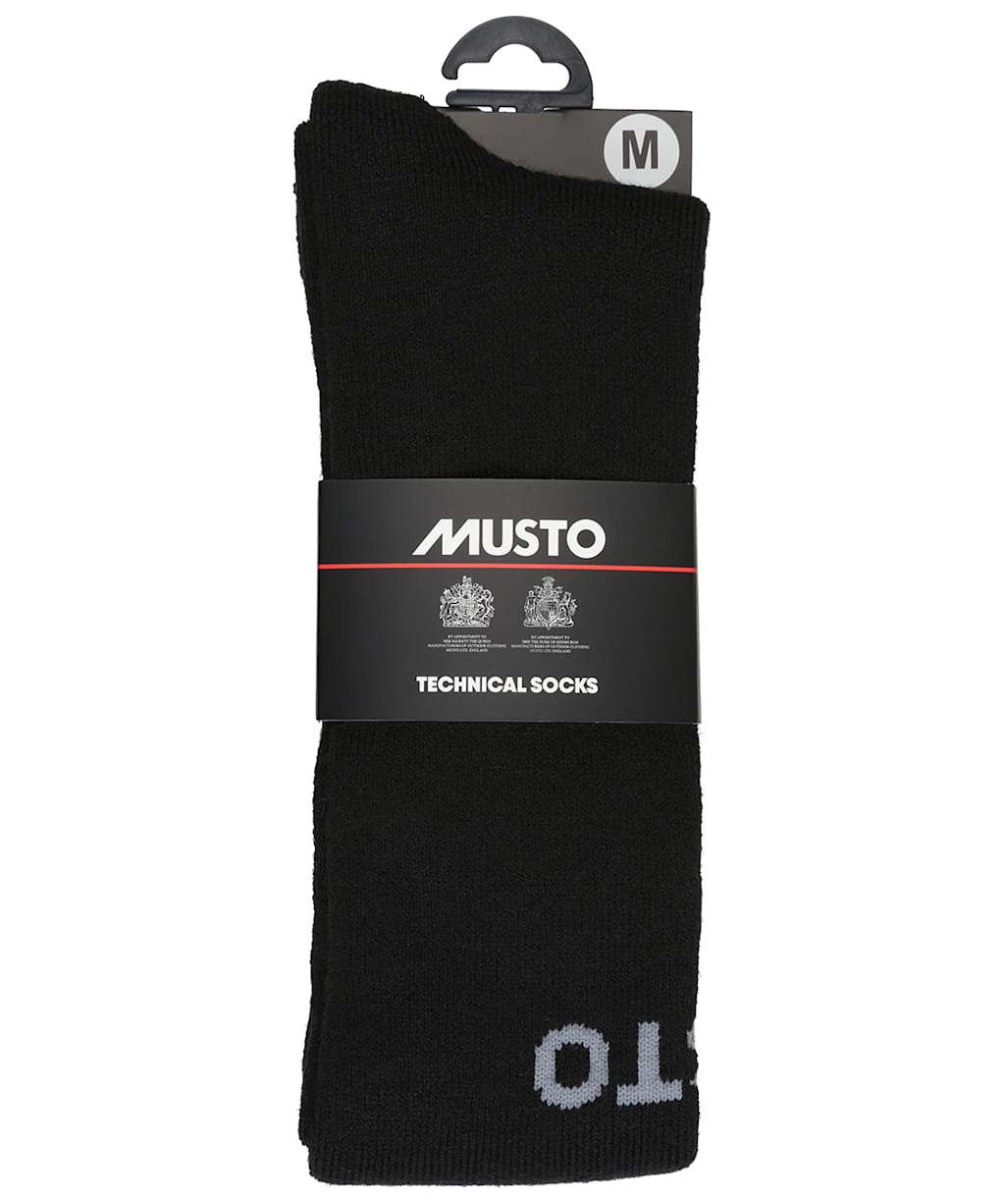 Musto Thermal Long Socks - Black