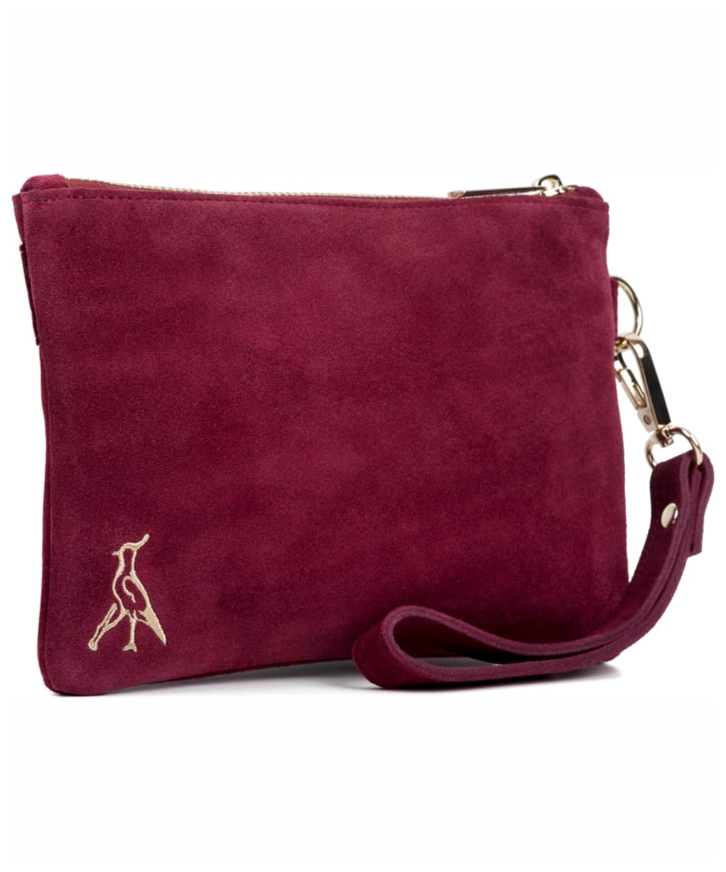 Women’s Hicks & Brown Chelsworth Clutch Bag - Maroon