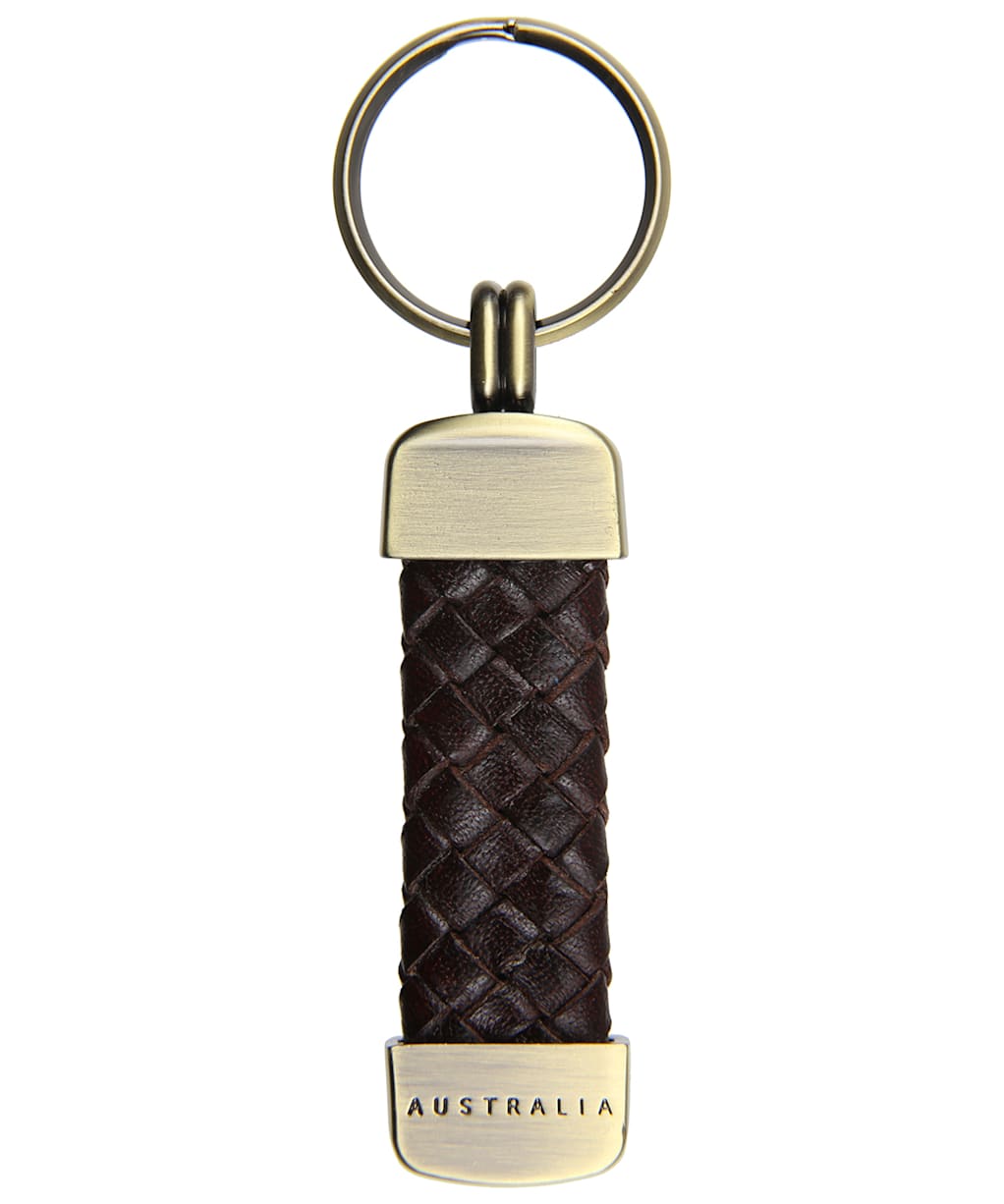 R.M. Williams Brass Key Ring - Brown