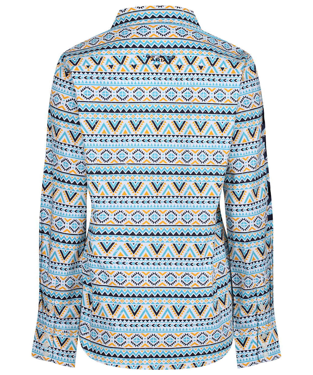 Women’s Ariat R.E.A.L Team Kirby Stretch Shirt - Multi Print