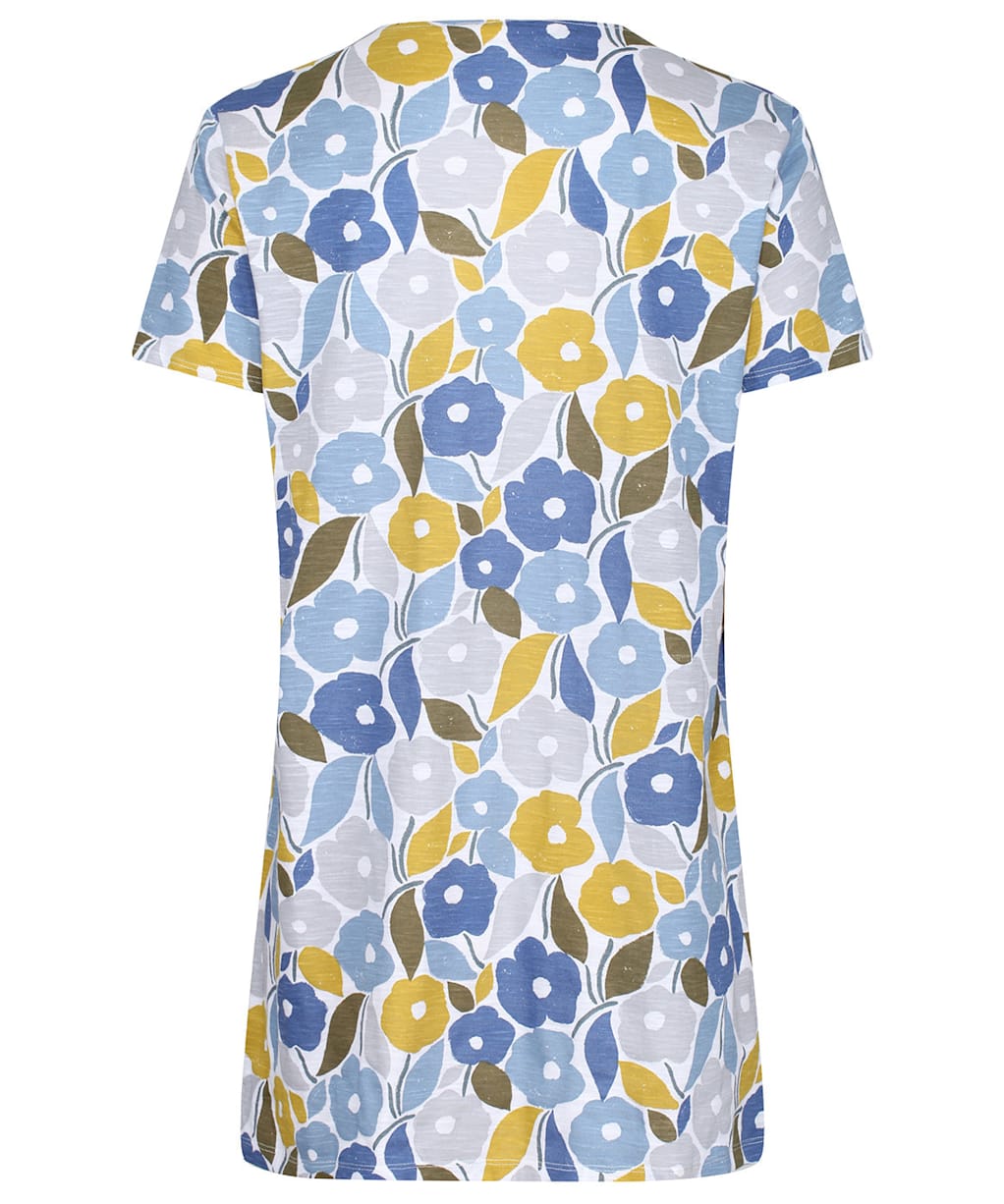 Women's Seasalt Artist's Palette Tunic - Chalked Blooms Wild Pansy