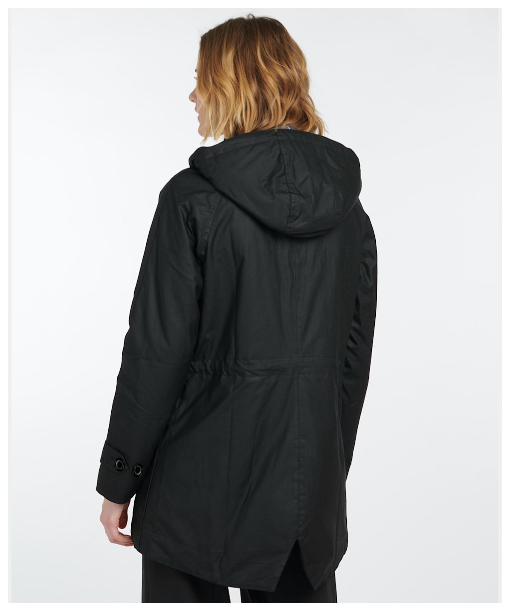 Women's Barbour Cannich Wax Jacket - Black