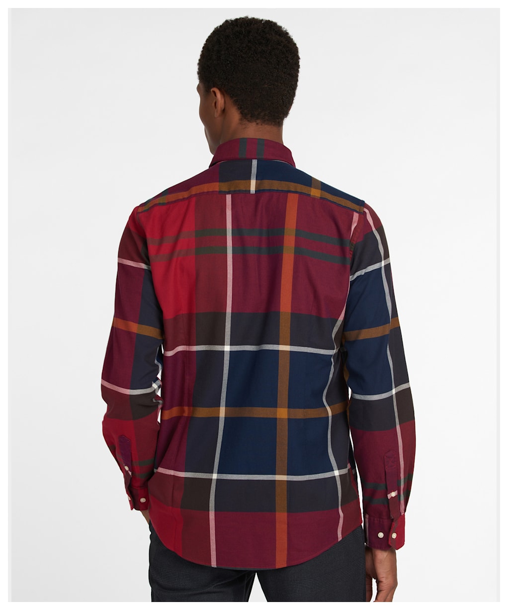 Men’s Barbour Dunoon Tailored Shirt - Red