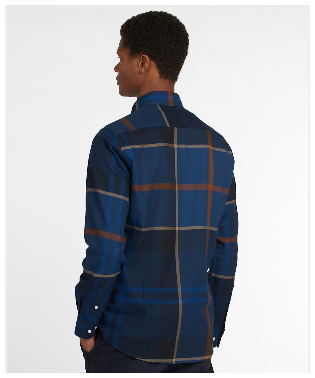 Men’s Barbour Dunoon Tailored Shirt - MIDNIGHT TARTAN