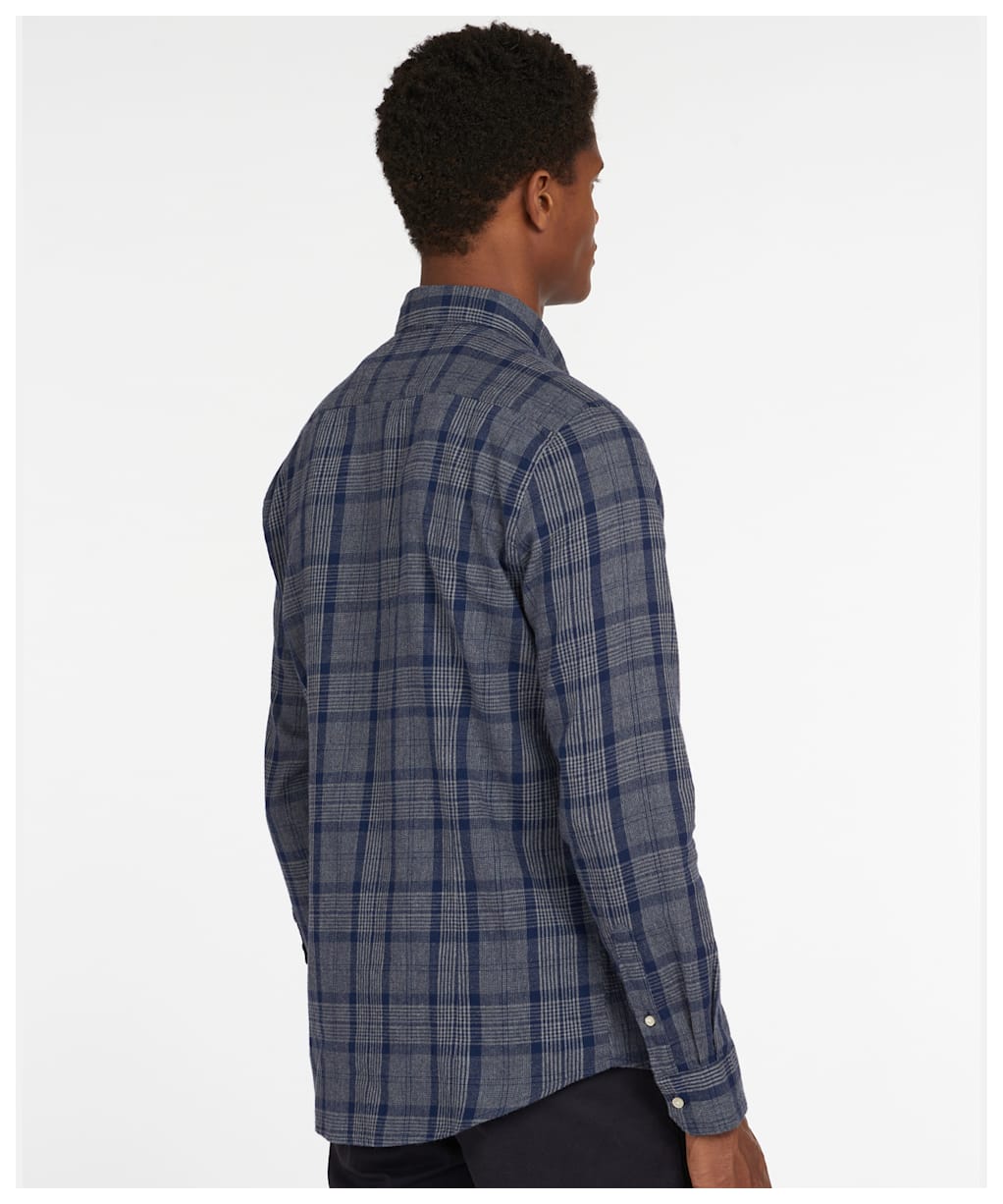 Men’s Barbour Inverbeg Tailored Shirt - Navy Check