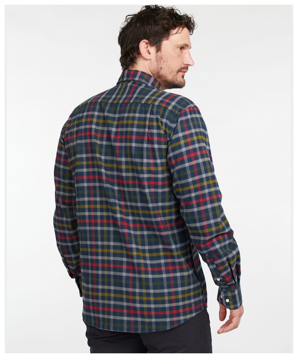 Men’s Barbour Hadlo Regular Fit Shirt - Navy
