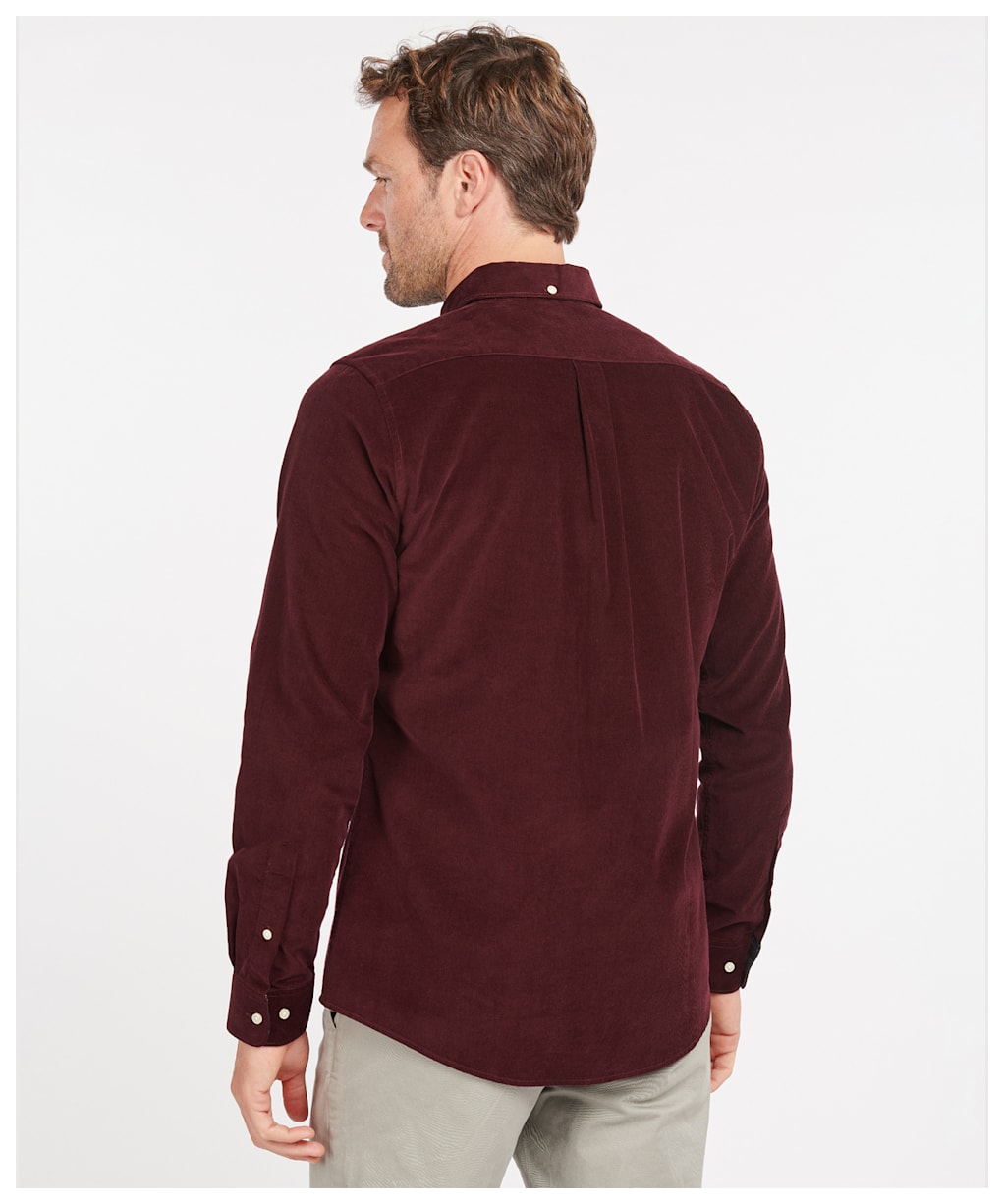 Men’s Barbour Ramsey Tailored Shirt - Winter Red