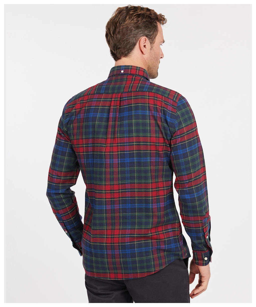 Men’s Barbour Ronan Tailored Shirt - Navy Check