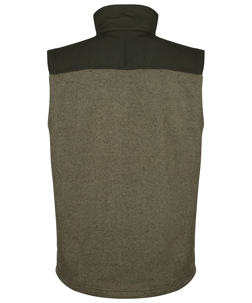 Men's Fjallraven Buck Fleece Vest - Laurel Green / Deep Forest