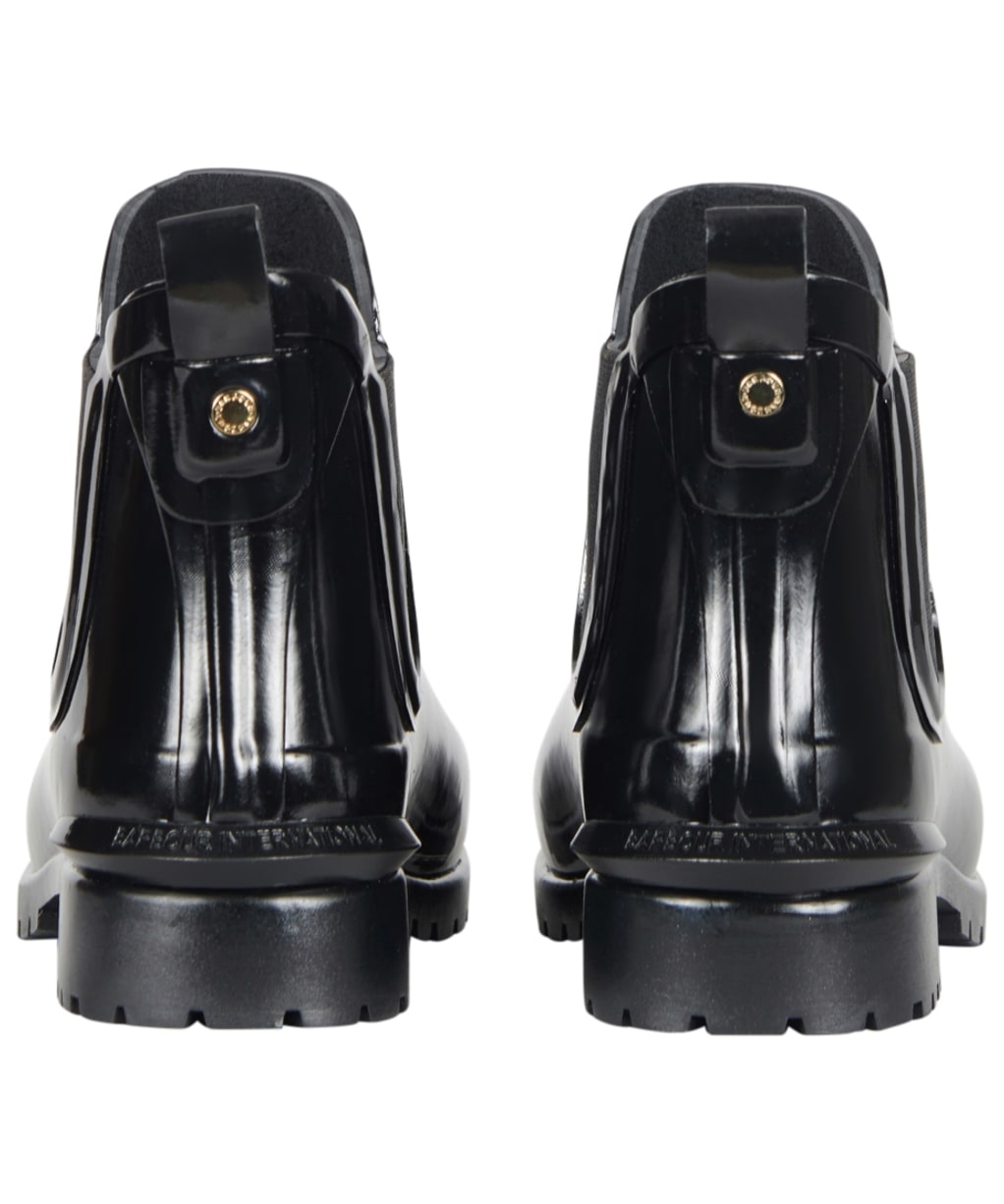Women's Barbour International Assen Chelsea Wellington Boots - Black