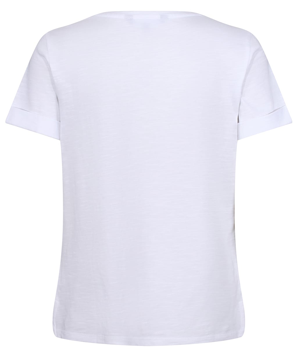 Women’s Crew Clothing Perfect Slub T-Shirt - White
