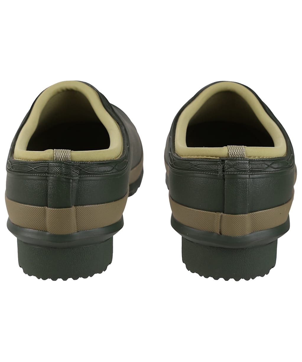 Women’s Hunter Gardener Neo Lined Clogs - Dark Olive / Clay