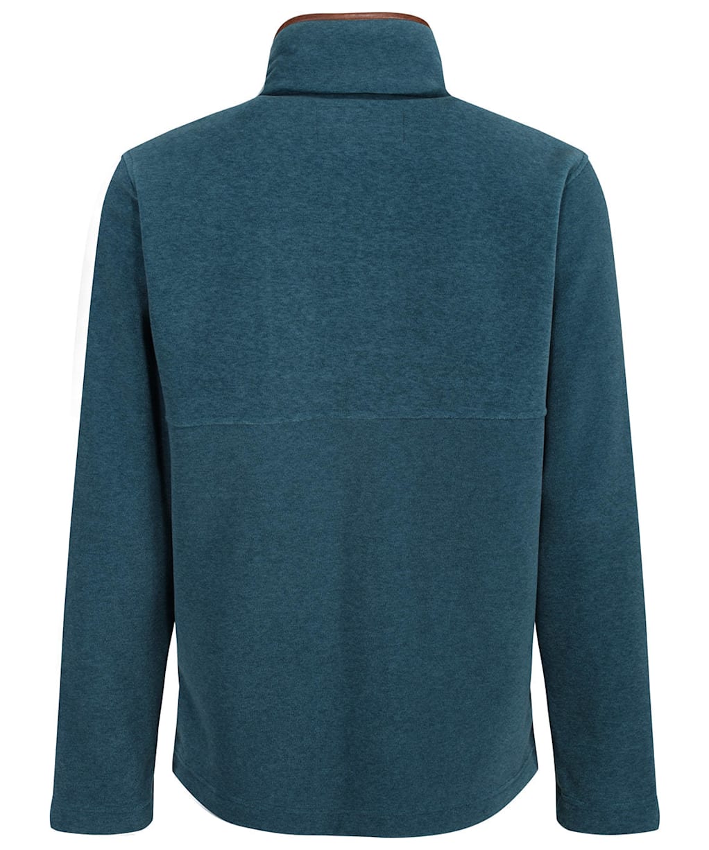 Men's Schoffel Berkeley 1/4 Zip Fleece - Dark Teal
