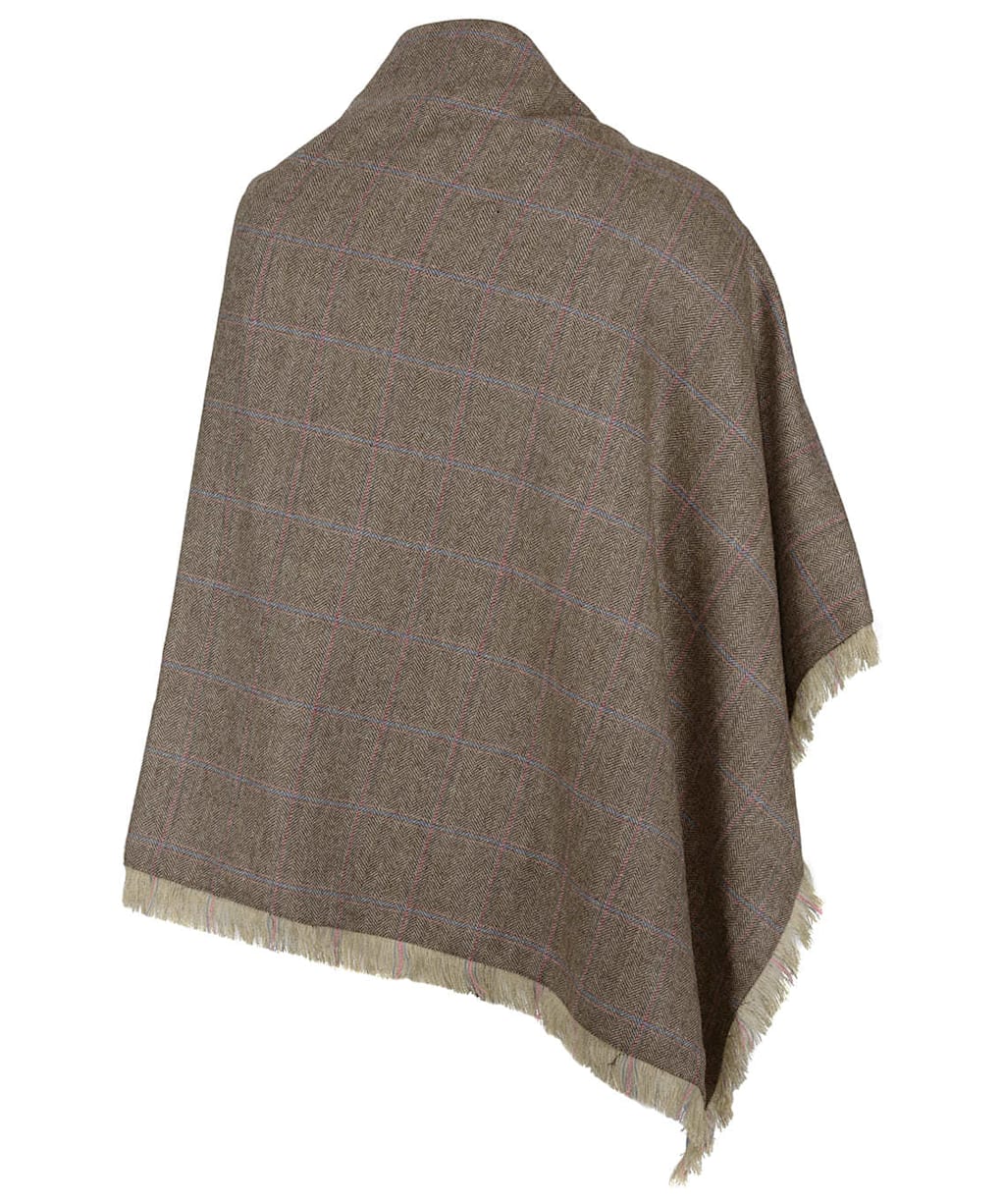 Women's Dubarry Hazelwood Tweed Poncho - Woodrose