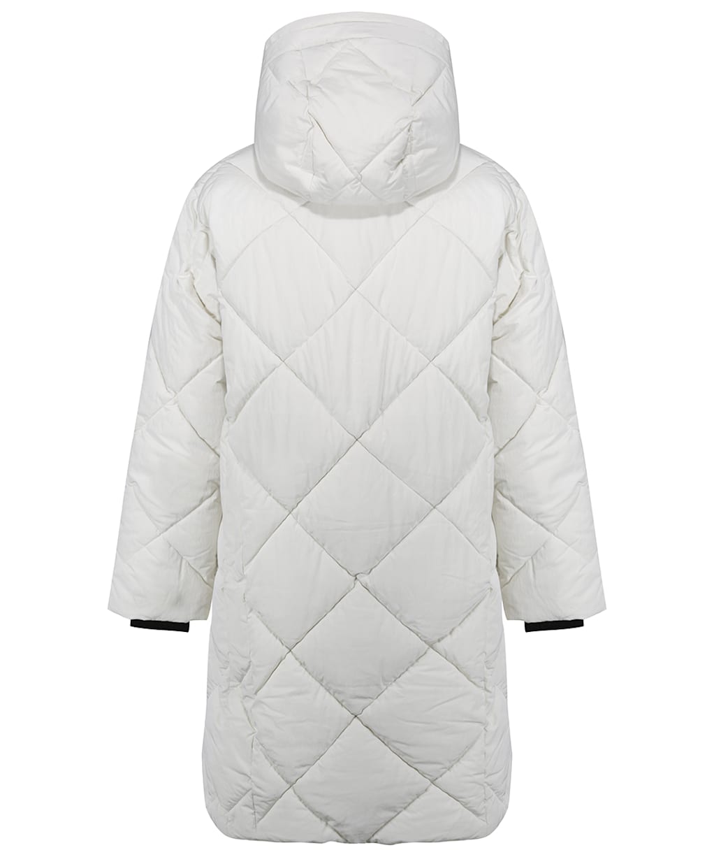 Women’s Didriksons Torun Quilted Parka - Off White