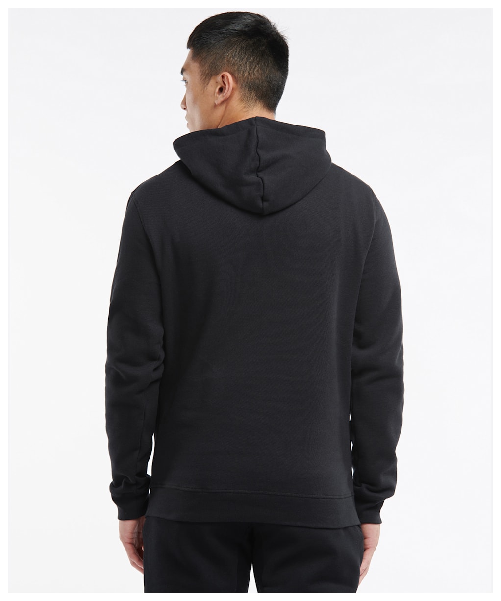 Barbour International Pop Over Hoodie - Black