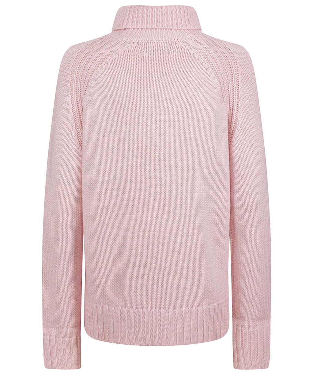 Women’s Schoffel Merino Cosy Roll Neck Jumper - Blush