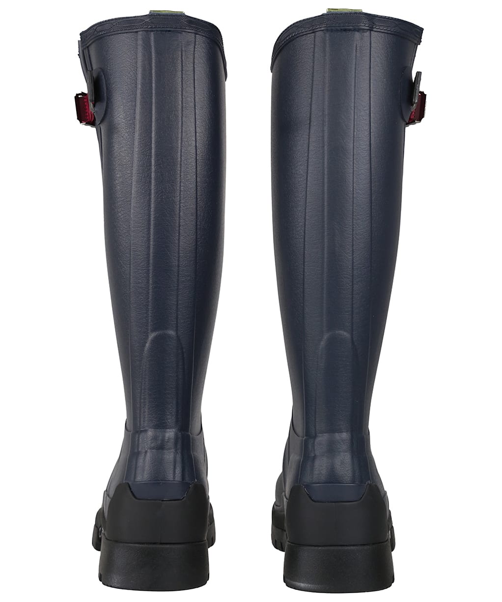 Women’s Hunter Balmoral Side Adjustable Neo Lined Tech Sole Boots – Tall - Navy / Peppercorn