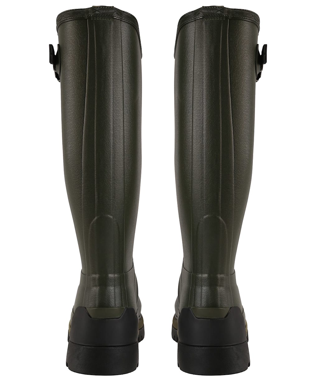 Men’s Hunter Balmoral Side Adjustable Neo Lined Tech Sole Boots – Tall - Dark Olive