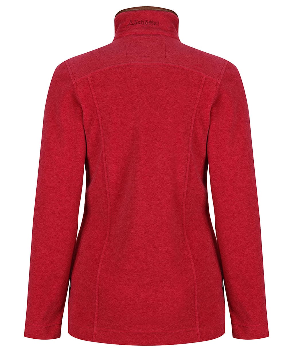 Women's Schoffel Tilton 1/4 Zip Fleece - Pomegranate