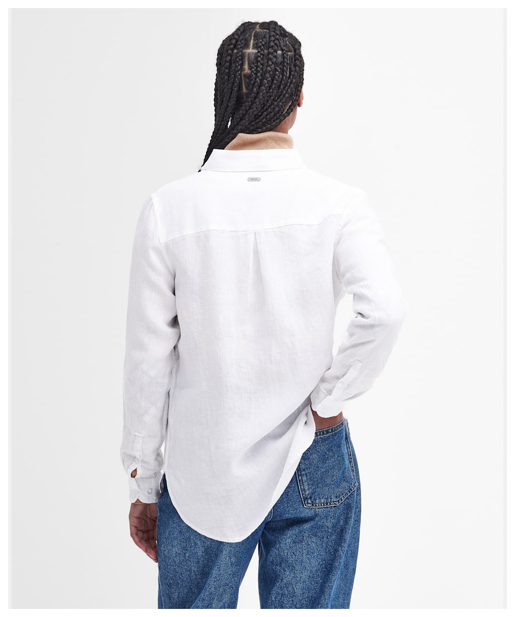 Women's Barbour Marine Shirt - White