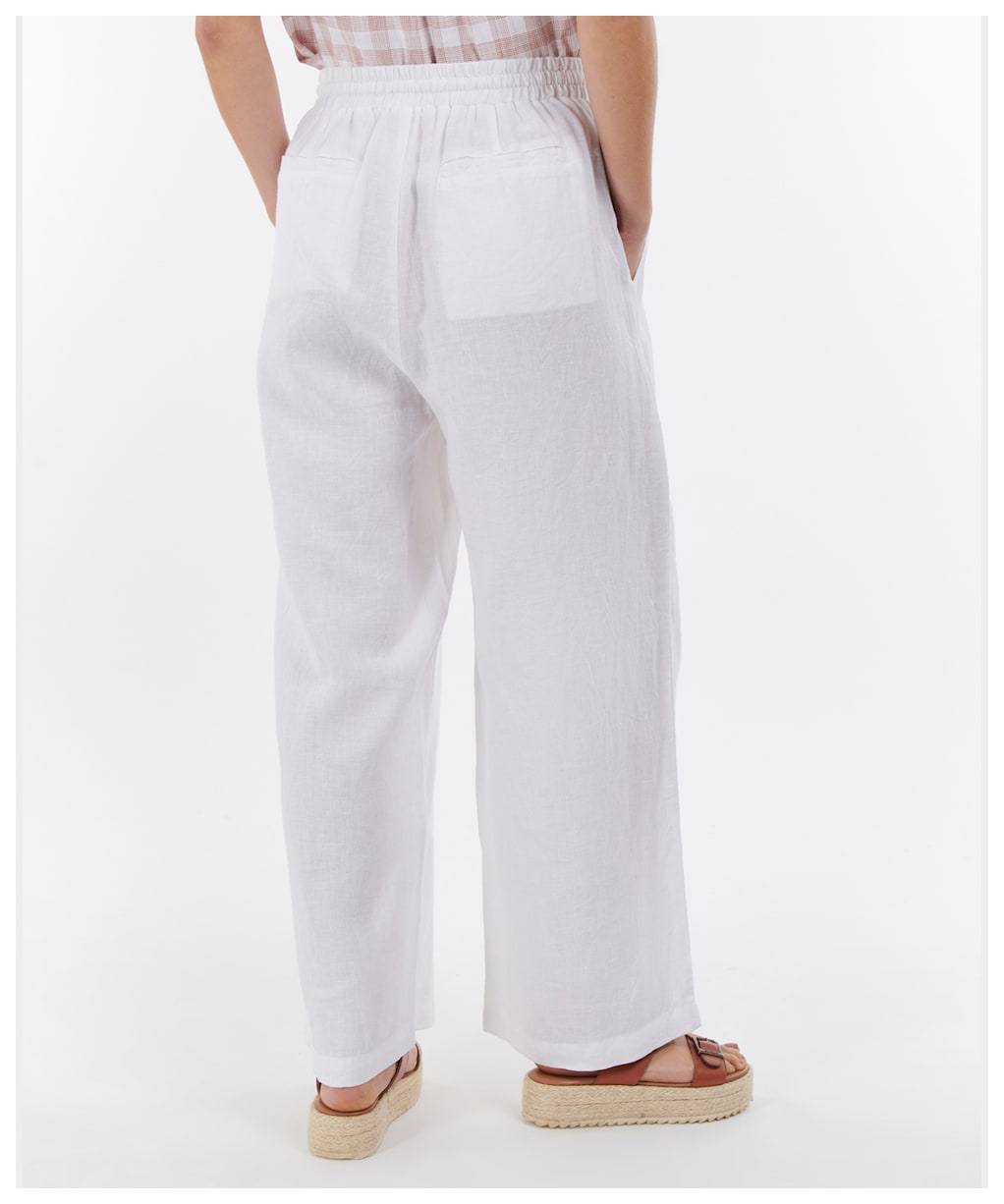 Women's Barbour Cherbury Trouser - White